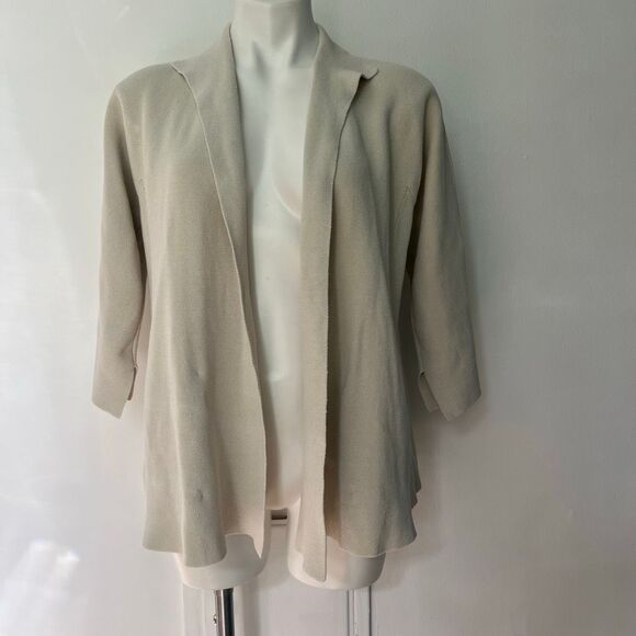 Eileen Fisher Silk Blend Cardigan - Picture 1 of 12